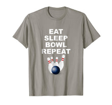 Load image into Gallery viewer, Eat Sleep Bowl Repeat Shirt | Bowling Gift Ideas
