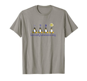 LinuxQuestions.org Logo on Front T-Shirt