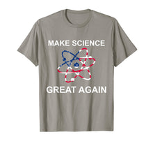 Load image into Gallery viewer, Make Science Great Again T-Shirt America Flag Teacher Shirt
