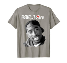 Load image into Gallery viewer, Poetic Justice Tupac Smiling Portrait T-Shirt
