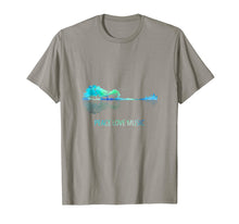 Load image into Gallery viewer, Peace Love Music Guitar Lake Shadow Hippie T-Shirt
