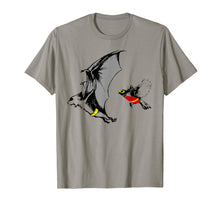 Load image into Gallery viewer, Bat and Robin Funny Super Hero Spoof T-shirt

