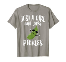 Load image into Gallery viewer, Just A Girl Who Loves Pickles Pickle Women Gift T-Shirt
