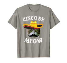 Load image into Gallery viewer, Cinco de Meow T-Shirt Funny Cinco de Mayo Shirts
