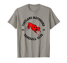 Load image into Gallery viewer, Portland T Shirt Cows Mavericks Baseball Vintage For Mens
