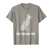 Load image into Gallery viewer, Best Dog Dad Ever Father's Day T-shirt for Dog Lovers
