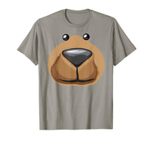 Load image into Gallery viewer, Cute Bear Face Costume Shirt Funny Halloween Teddy DIY Gift
