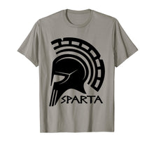 Load image into Gallery viewer, Sparta T-Shirt Spartan Helmet Ancient Greece Greek Military
