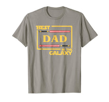 Load image into Gallery viewer, Mens Best Dad In The Galaxy Father&#39;s Day Gift T-Shirt
