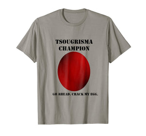 Greek Orthodox Easter Funny T shirt red egg