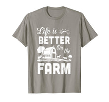Load image into Gallery viewer, Life Is Better On The Farm Farmer T-Shirt
