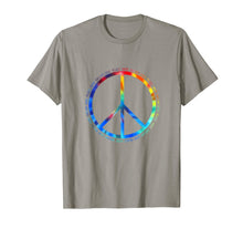 Load image into Gallery viewer, Peace Sign Tie Dye Shirt Hippie Costume for Men &amp; Women
