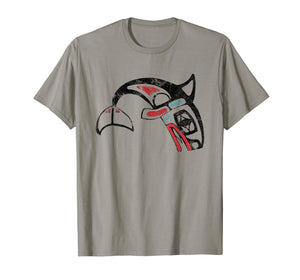 Haida Killer Whale Pacific Northwest Native Art Tshirt
