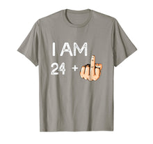 Load image into Gallery viewer, I am 24 plus 1 Funny 25th Birthday Gift Born in 1994 T-Shirt
