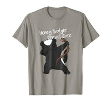 Load image into Gallery viewer, Honey Badger Doesn&#39;t Care Funny Animal Dabbing T Shirt
