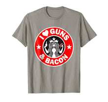 Load image into Gallery viewer, I Love Guns And Bacon T-Shirt
