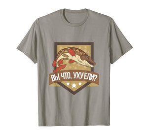 Funny Russian Slang Fish Soup T-shirt