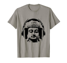 Load image into Gallery viewer, Buddha Wear Headphones DJ Music T-shirt, Headphones T-Shirt
