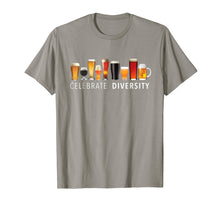 Load image into Gallery viewer, Celebrate Diversity Craft Beer Drinking T-Shirt

