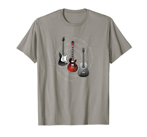 Electric Guitars Themed T-Shirt