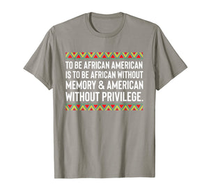 African American Quote T-Shirt Equality College Racism Love