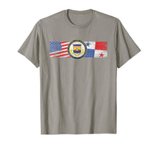 Load image into Gallery viewer, Zonian Panama Canal Zone Seal with US and Panama Flags

