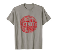 Load image into Gallery viewer, Manchester United - Red Typography Print t-shirt
