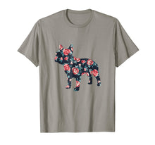 Load image into Gallery viewer, French Bulldog Roses Floral Frenchie Dog Design T-Shirt
