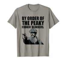 Load image into Gallery viewer, By Order Of The Peaky Fookin T Shirt Blind-ers For Men
