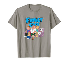 Load image into Gallery viewer, Family Guy Group with Logo No Distress T-shirt
