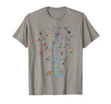 Load image into Gallery viewer, Tree And Birds Cool Gift T-shirt For Nature Wild Lovers
