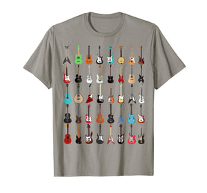 Guitar Musical Instrument T Shirt (Rock N Roll Tee)