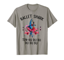 Load image into Gallery viewer, Ballet Shark Ten Du Du Du Funny Shark Dancing T-shirt
