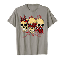 Load image into Gallery viewer, See No Evil, Speak No Evil, Hear No Evil Funny Skull T-Shirt
