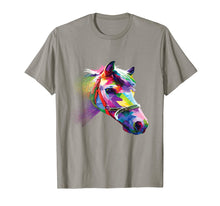 Load image into Gallery viewer, Horse Shirt Colorful Horse&#39;s head Pop Art for Men and Women T-Shirt
