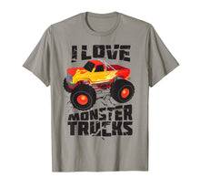 Load image into Gallery viewer, I Love Monster Trucks | Cute Bigfoot Trucks T-shirt Gift
