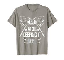 Load image into Gallery viewer, Funny 60th Fisherman Fishing Birthday Gifts Bass Men Tshirts
