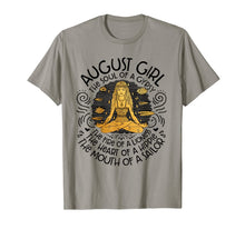 Load image into Gallery viewer, August Girl The Soul Of A Gypsy Birthday Shirt
