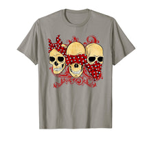 Load image into Gallery viewer, See No Evil, Speak No Evil, Hear No Evil Funny Skull T-Shirt
