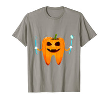 Load image into Gallery viewer, Funny Dental Halloween Tooth Pumpkin Dentist Halloween Gift T-Shirt
