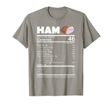 Load image into Gallery viewer, Ham Nutritional Facts Funny Thanksgiving Food Pork Gift T-Shirt
