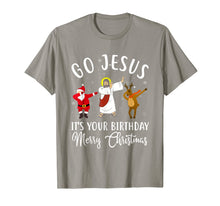 Load image into Gallery viewer, Go Jesus It&#39;s Your Birthday Merry Christmas T-Shirt
