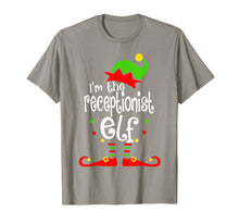 Load image into Gallery viewer, Receptionist Elf Christmas Costume Mom Dad Xmas T-Shirt
