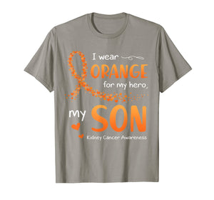 I Wear Orange For Son Kidney Cancer Awareness T-Shirt-3340464