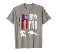Load image into Gallery viewer, Zero Bark Thirty Thank Hero Dog T-Shirt
