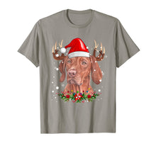 Load image into Gallery viewer, Funny Vizsla Christmas Reindeer Gift T-Shirt
