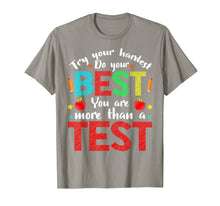 Load image into Gallery viewer, Try Your Hardest Do Your Best Teacher Exam Testing Test Day T-Shirt-563231
