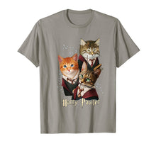 Load image into Gallery viewer, Potter Cats Cute Harry Pawter Kitten gift for Her T-Shirt-742317
