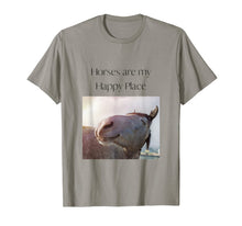 Load image into Gallery viewer, Horses are my Happy Place T-Shirt
