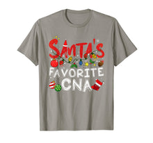 Load image into Gallery viewer, Santa's Favorite CNA Christmas Lights Xmas Gift T-Shirt
